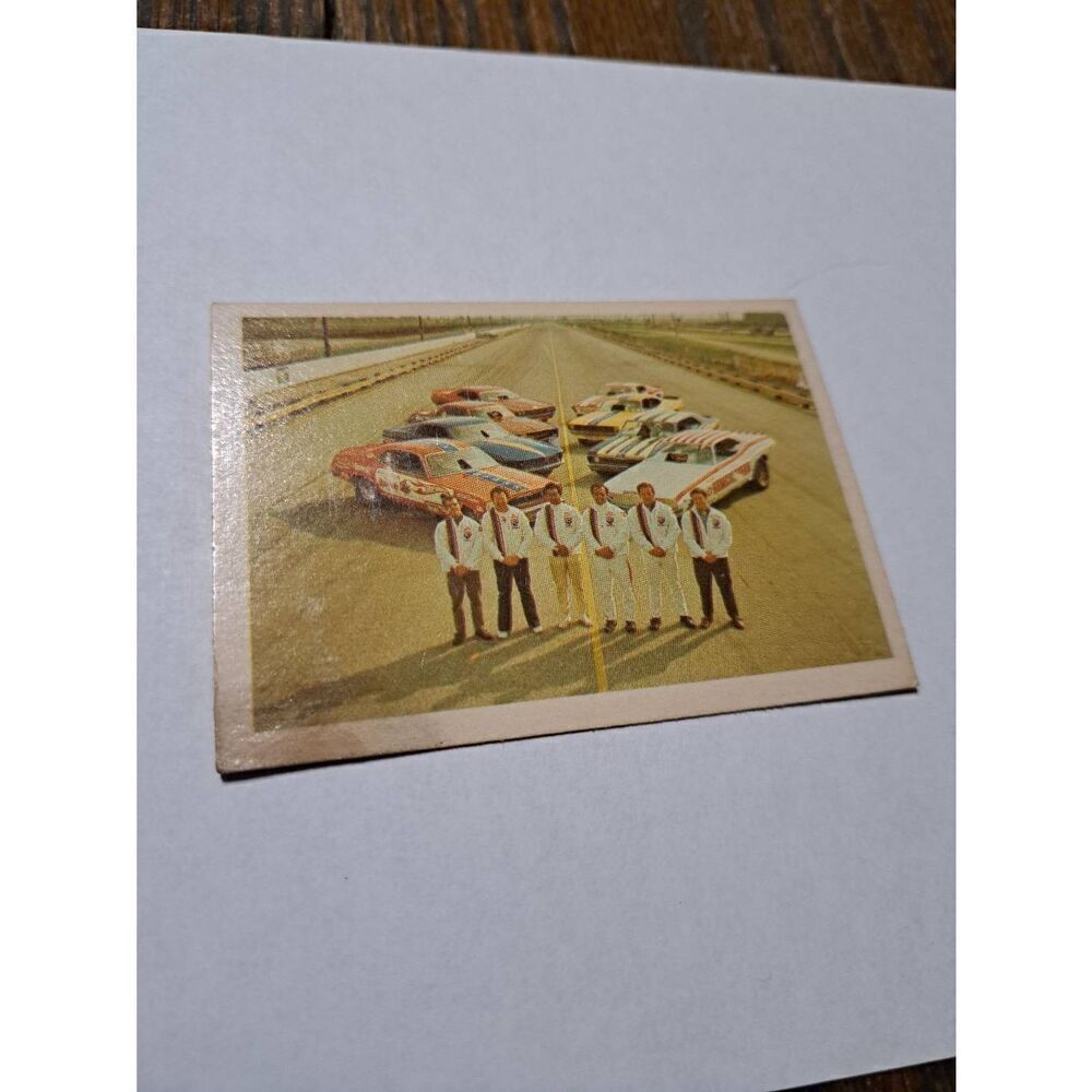 Vintage 1971 Fleer AHRA Grand American Professionals #22 Trading Card Race Car